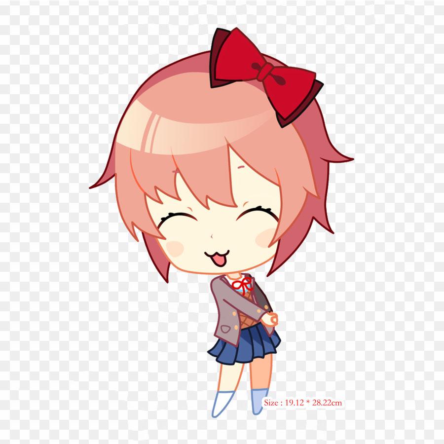 Ryuumon Houzukimaru Ikkaku Madarame Chibi Iron On Patches For Clothing Applique Stickers On Clothes Heat-Sensitive Custom Patch