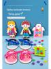 Montessori Wooden Lacing Game: Sewing Buttons for Early Education & Intellectual Development In Children