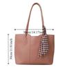 Commuting PU Leather Shoulder Bag French Style New Design Tote Bag Retro Underarm bag  Travel