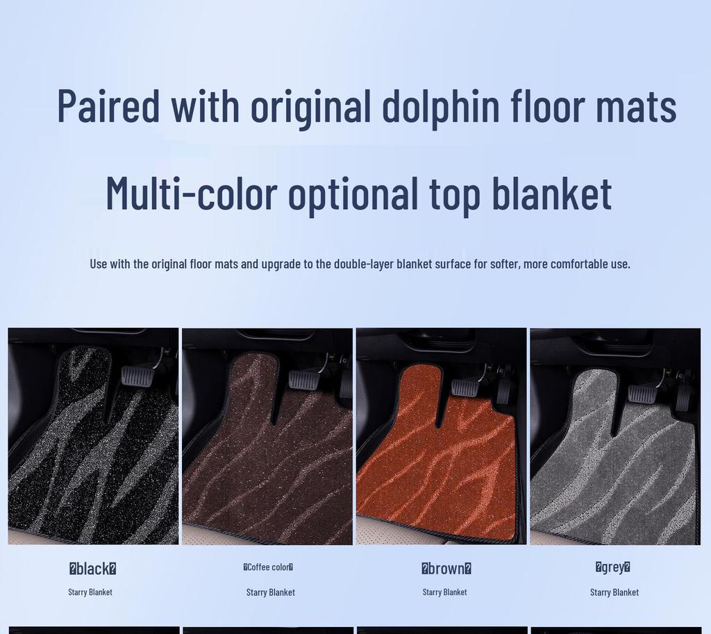 BYD Qin Plus Song Yuan Dolphin Seal Upper Layer Interior Floor Mats Upgrade