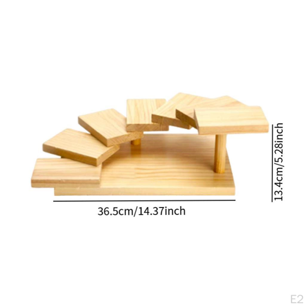 Creative Wooden Stand for Serving Sashimi And Snacks
