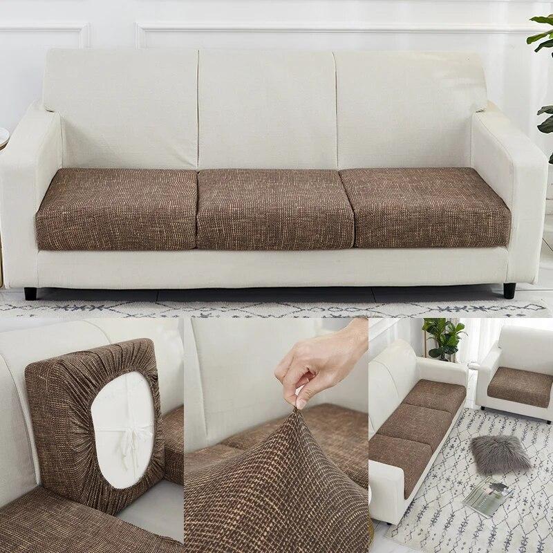 String Printed Sofa Seat Cover Sofa Slipcovers  Soft Stretch Elastic Funiture Protector For Pets