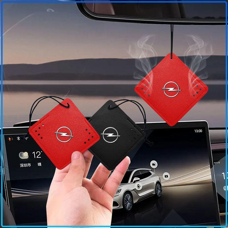 1Pcs Emblem Car Interior Pendant Aromatherapy Room Deodorant Sachet For Opel Crosa D Astra H Insignia Astra J Zafira B Mokkaastra Vivaro Astra G