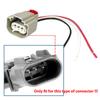 2pc For Ford Ranger T6 2.2 3.2 TDCi 2011-2025 DPF Exhaust Gas Pressure Sensor 3Pin Plug Connector Harness Wiring