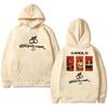 Singer KAROL G Tropicoqueta Album Double Sided Printed Hoodies Autumn Winter Men Women Fashion Pullover Unisex Fleece Sweatshirt