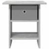 Nightstand 2 pcs Concrete Grey 41 x 40 x 45 cm Engineered Wood