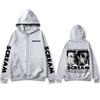 Horror Movie "Scream" Billy Loomis Zipper Hoodie Printed Zipper Hoodie Daily Men's and Women's Versatile Hoodie
