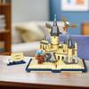 Magic Castle Book Building Set, Creative Castle Architecture Building Blocks Toy, Wizarding World Collectible Display Model for Adults, Gift for Boys