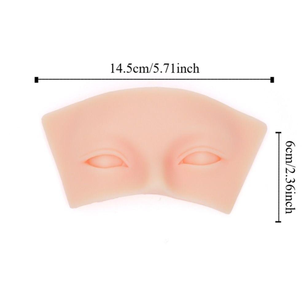 Teaching Tools Eyebrow Tattoo Practice Skin Premium Silicone Practice Pad  for Eye Permanent
