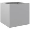 Plant Pot Silver 42 x 40 x 39 cm Galvanized Steel