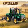 Creative Farmer Truck Building Bricks Farm Harvester Car MOC Blocks Model Tractor Vehicle  Assemble Puzzle Toys Adult Gifts NEW