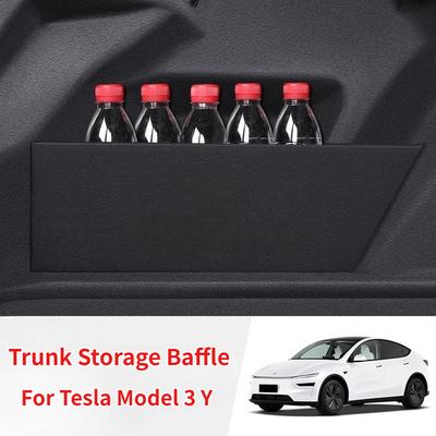 Trunk Baffle for Tesla Model 3 Y Juniper Tail Box Separate Storage Partitions Board Boot Side Baffles Organizer Trunk 2017-2025