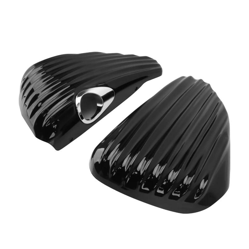 Motorcycle Black Left Right Fairing Battery Cover Guard For Harley Sportster XL1200 XL883 Forty Eight 2004-2024 Moto Accessories