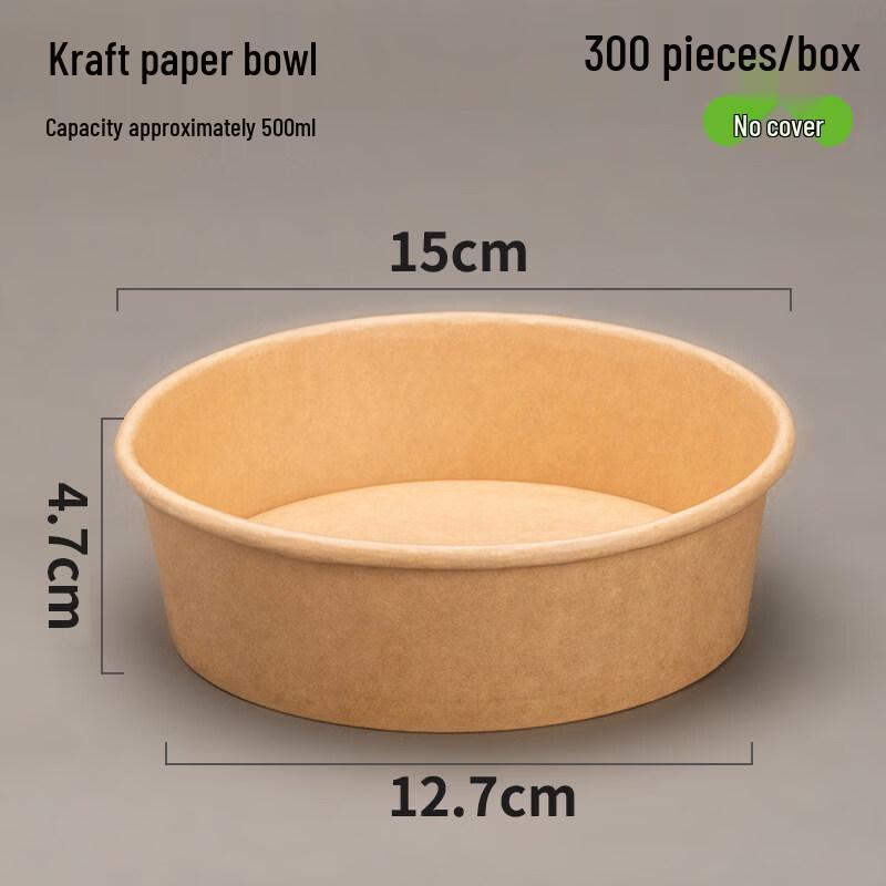 Disposable Kraft Paper Food Containers