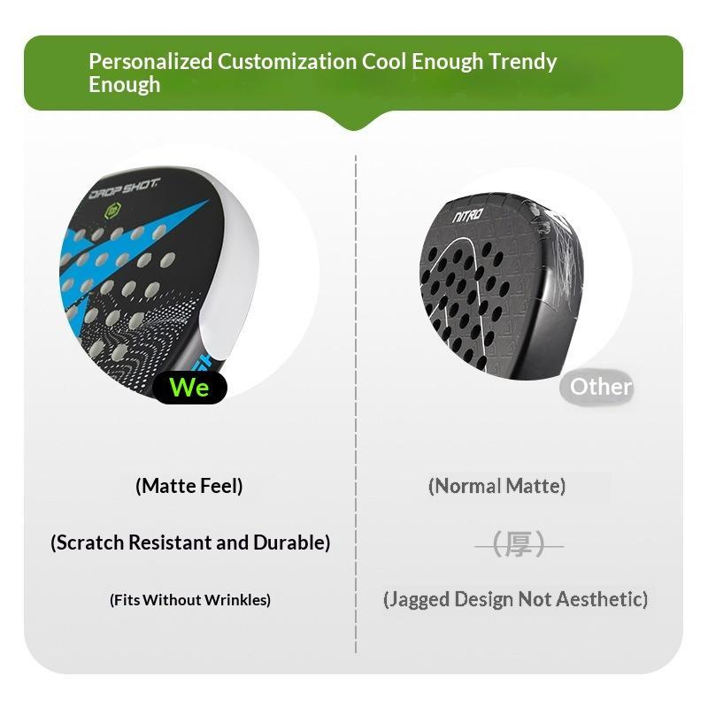 Shock Absorption Padel Racket Protection Tape Anti-Fall Scratch-Proof Paddle Head Edge Sticker High Elasticity Reduce Friction