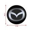 4pcs Car Wheel Center Hub Caps Cover Rim Exterior Decals Stickers Badge for Mazda 3 6 CX5 2 CX3 Axela Demio Atenza RX8 M3 M5 MS b56