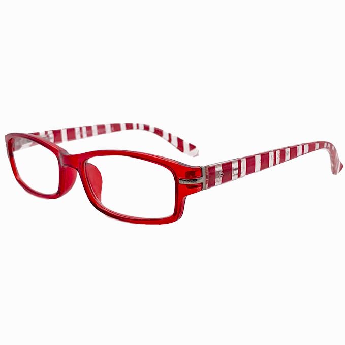 RSINC Smarty Full Rim Light Weight Rectangular Unisex Eye Frame (Red, Medium) ER Mykonos 90261 50-14-138 mm
