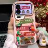 Northeast Big Flower Girl is suitable for Apple 17PROMAX mobile phone case 15/16 Huawei Honor mobile phone case all-inclusive case.