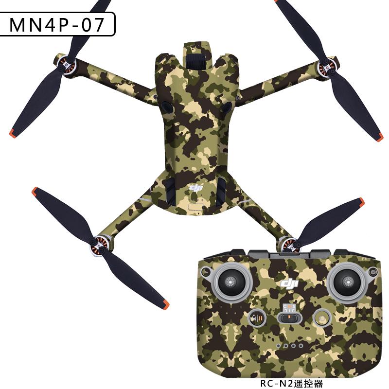 PVC Stickers For Mini 4 Pro Protective Film Waterproof Remote Decals Full Cover Skin For DJI Mini 4 Pro Drone Accessories