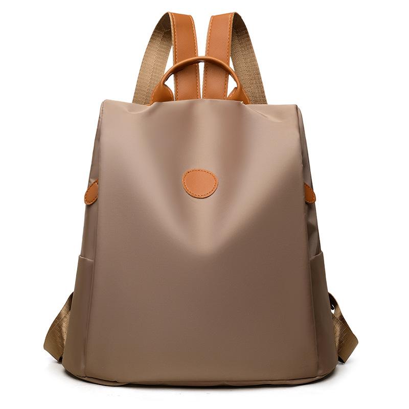 Backpack Multifunctional Oxford cloth backpack Simple texture commuting casual versatile large-capacity women's backpack