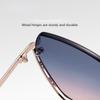 2025 New Polygonal Metal Frame Sunglasses with Fashionable and High-end Feel Sun Protection Travel UV400 Protection Sunglasses