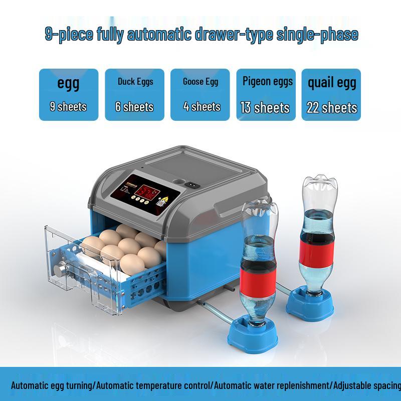 Luding Smart Automatic Egg Incubator for Small Eggs - Compact Household Model