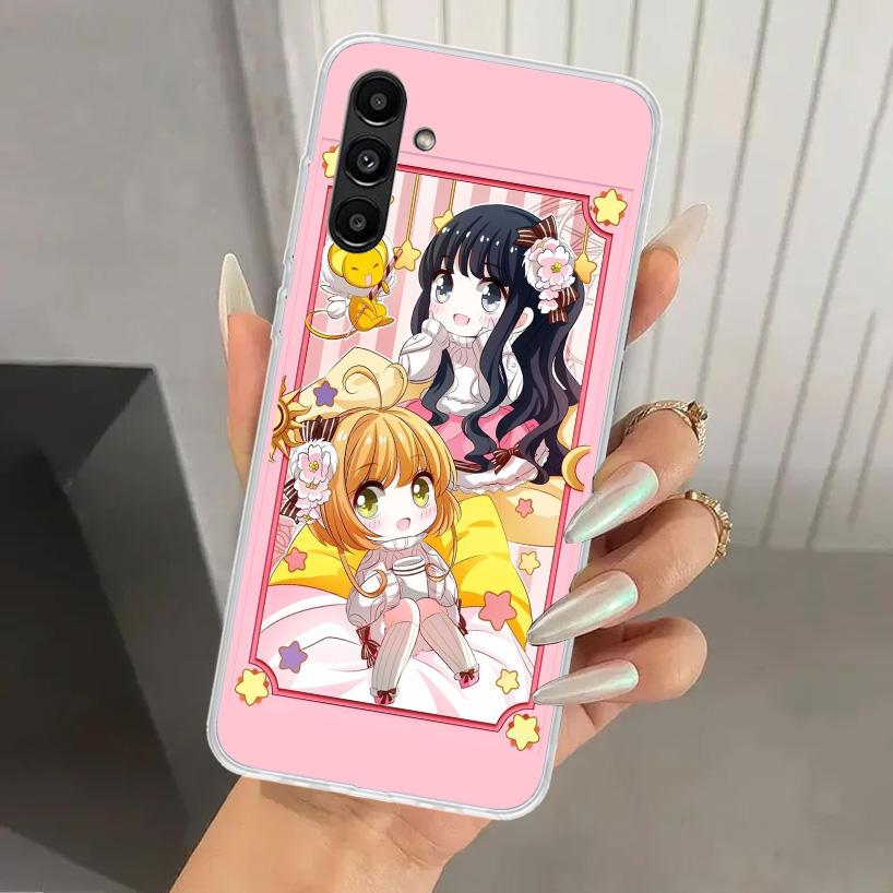 CardCaptor Sakura Anime Phone Case for Samsung Galaxy A16 A26 A36 A56 A15 A25 A35 A55 A14 A24 A34 A54 A13 A23 A33 A53 A05S A04S