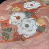 Used SO-562 Nagoya obi Nagoya tailoring Taiko pattern Pure silk Tsujigahana Ginkoma embroidery Luxury