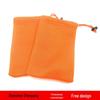 Colored Drawstring Mesh Bags: Foaming Nets, Laundry Nets, Beach Storage, Round Bottom Design