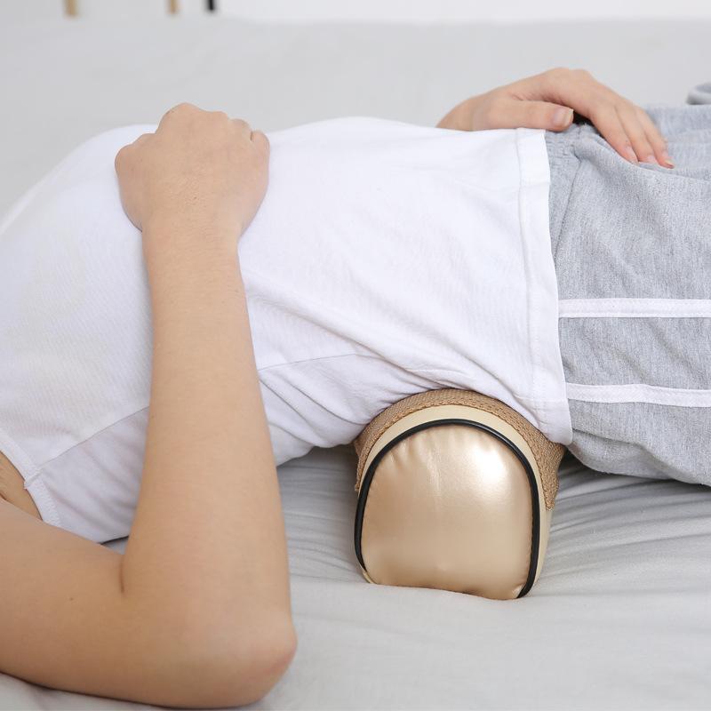 1Pc Cervical Massager Neck Massage Pillow Heating Lumbar Spine Waist Hot Compress Multifunctional Massager Kneading Pillow Household