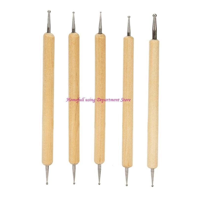 3/5/8 Pcs Leather Carving Tool Easy To Use Leather Embossing Spoons Leather Modeling Spoon Carving Tool