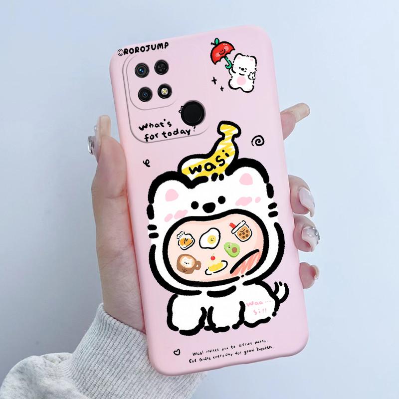For Xiaomi Redmi 10C Phone Case Fashion Butterfly Flower Girls Design Soft Silicone TPU Back Housing for Redmi10C 10 C Covers