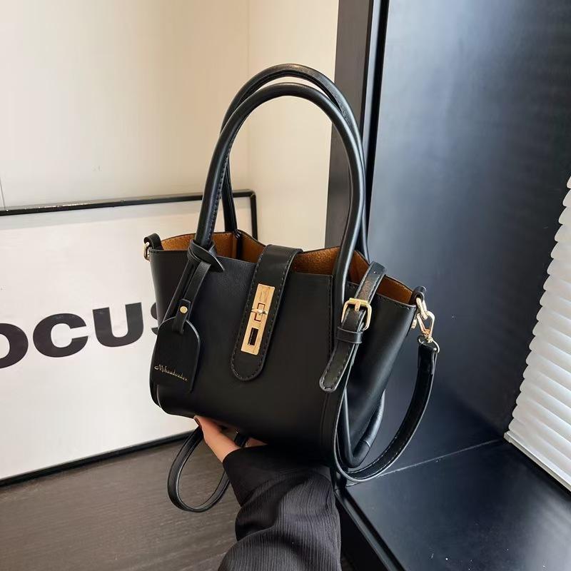 Fashion Niche Kontrastfarben Tragbare Einkaufstasche Damentasche Schultertasche Brieftasche Crossbody Damentasche