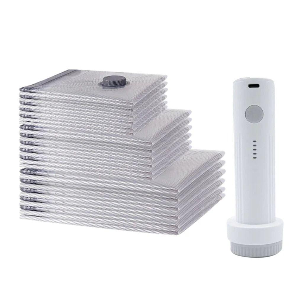 New Portable Vacuum Compression Bag Large capacity Moistureproof Travel Storage Bag Multi-function Clothes Pouch