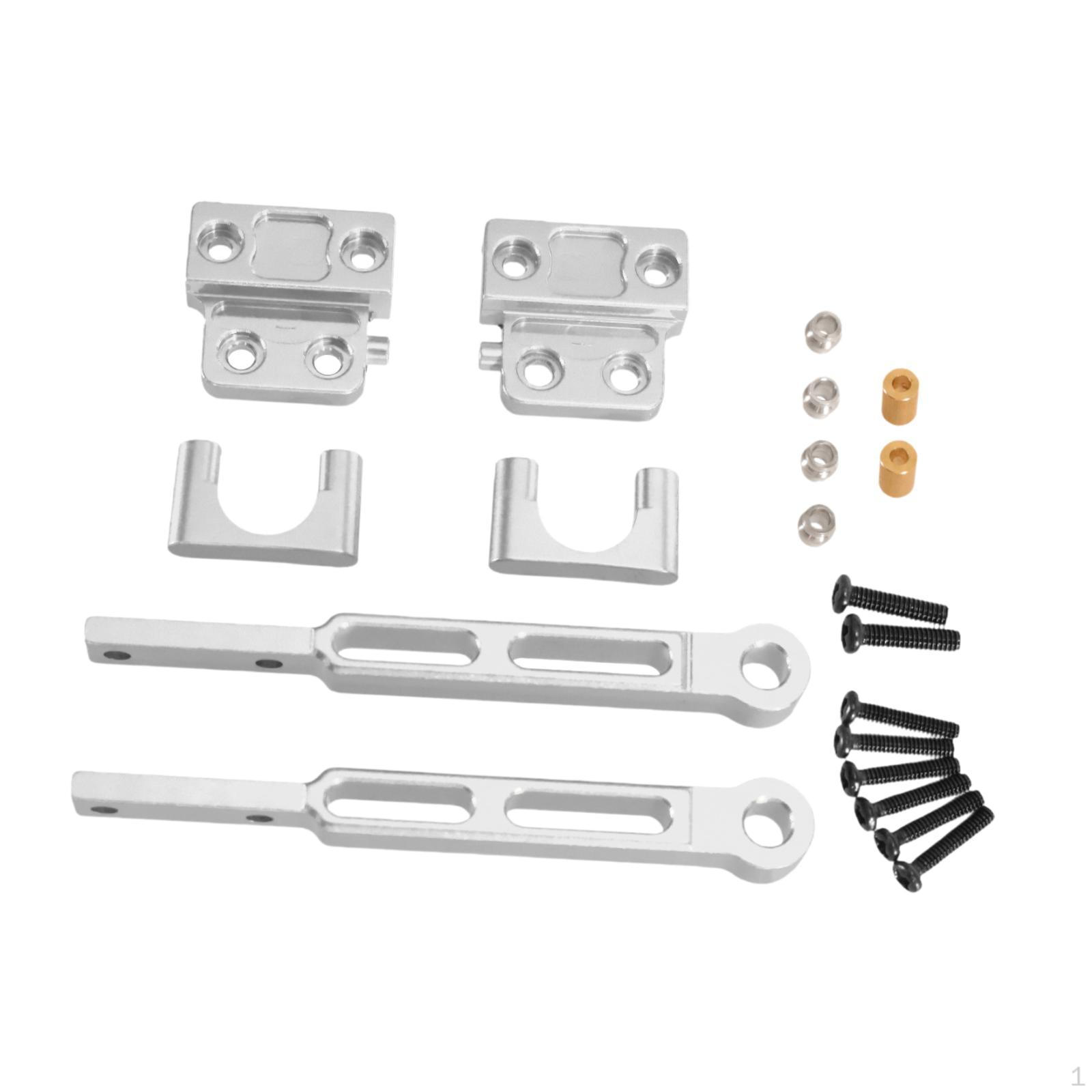 

1/12 Chassis Parts Upgrade Set for RC Models MN82 MN82Pro срібний