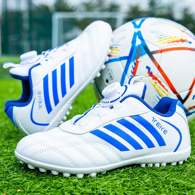 New Men Kids Soccer Shoes Boys Non-Slip Professional Football Boots Ultralight Training Shoes Match Cleats Grass Drop Shipping