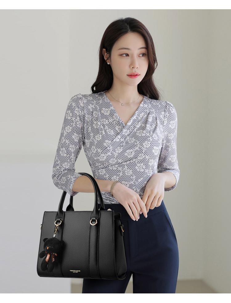 High-End Women's bag Female Shoulder bag Handbag for 2026 luxury designer handbag leather tote Female shoulder bag