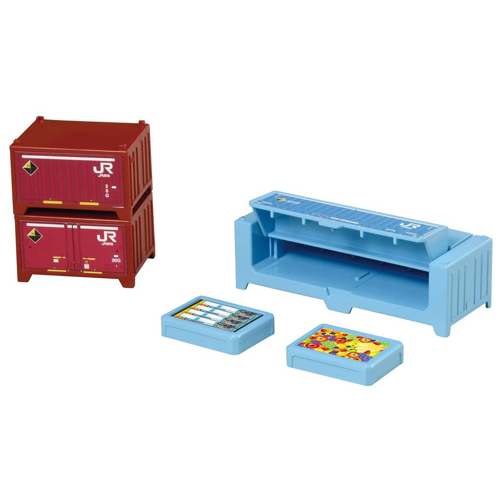 TAKARA TOMY Long Container Train Toy 3 Years Old and Up Toy Safety Standards Passed ST Mark Certification PLARAIL "Plarail S-38 Train"
