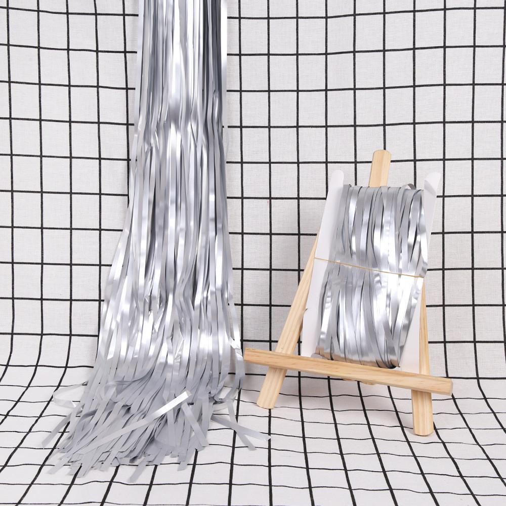 1x2m Elegant Matte Colorful Rain Curtain For Stunning Birthday Wedding Party Decorations