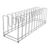 Pizza Pan Rack Stand, Space Saving Display Stand, Bakeware Organizer, Dish Storage Rack for Pizzerias Camping Picnic Hotel
