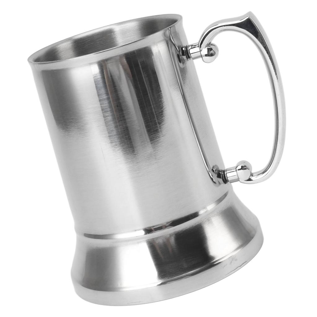 Roestvrijstalen Bierpul Antislip Hittebestendig Moderne Bierbeker Koffiemok 500ml