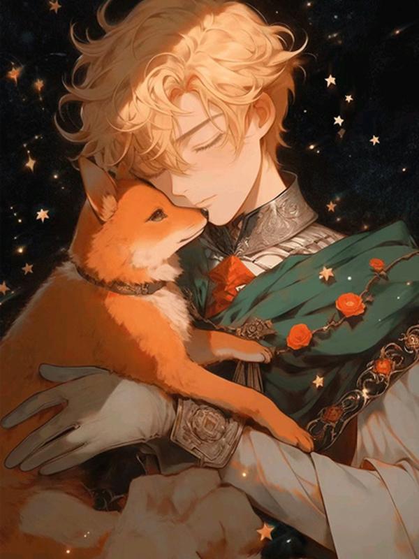 Diamond Painting Cartoon Boy Fox Diy Full Square Round Drill Rhinestone Embroidery New Collection 2023 Animals Mosaic Cross Stitch Kits JX0009