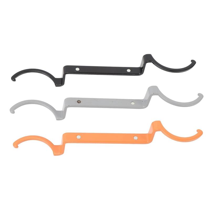 A25F-Alloy Steel Locknut Wrench Kit(1/2, 3/4, 1), Conduit Locknut Wrench Set, Lockout Wrench Kit- 3Pcs
