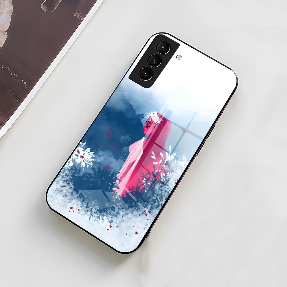 L-Lore O-Olympus Phone Case For Samsung A56 A36 A26 A16 A15 A25 A35 A55 A14 A34 A24 A54 Glass Case