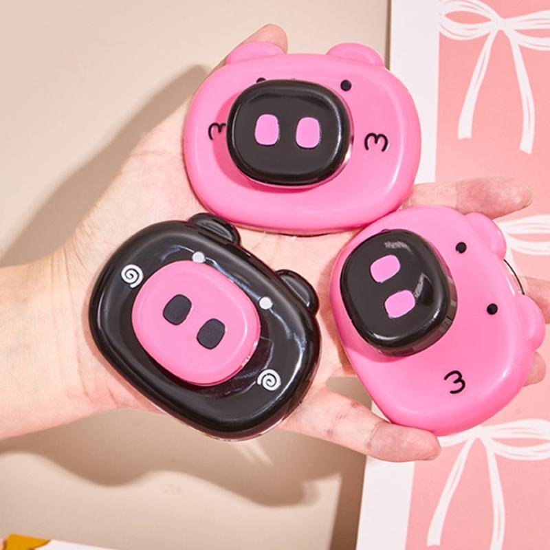 2Pcs Pig Designs Vacuum Adhesive Hook Removable Storage Solution Easy Installation For Home Organization