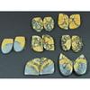 165Cts. Natural Maligano Jasper Fancy Cabochon Loose Gemstone 7Pcs Lot C-3953
