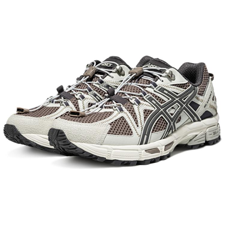 New Asics Gel Kahana 8 FL Low Top Casual Trail Running City Commute Running Shoes Men's Brown Black 1011B828-201