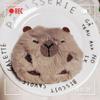 Adorable Capybara Toy Brooches Soft and Comfortable Pin Perfect for Craft Lovers