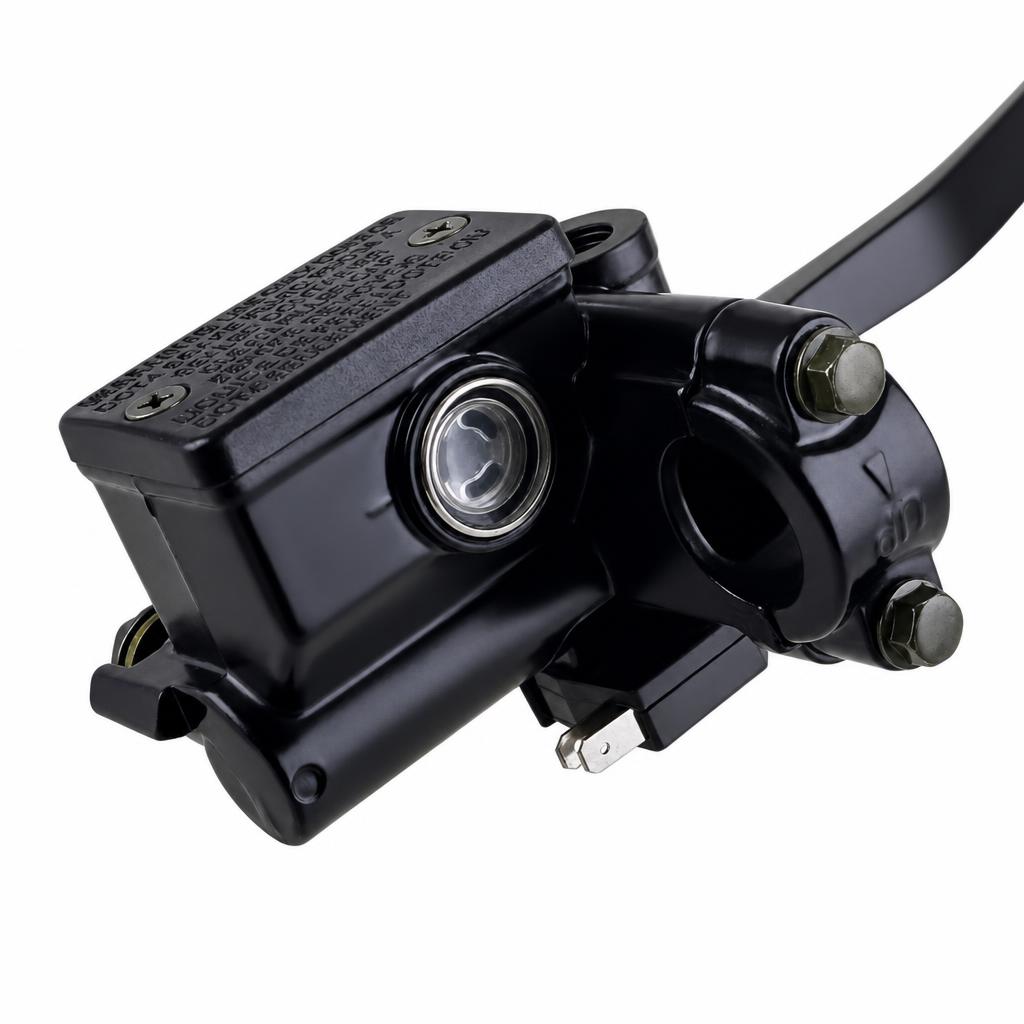 22mm Universal Motorcycle Brake Pump Front Master Cylinder Hydraulic Brake Lever Right For Dirt Pit Bike ATV Quad Moped Scooter