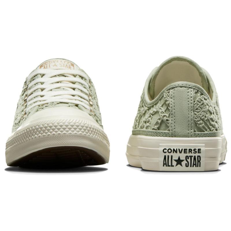 Converse Chuck Taylor All Star Daisy Cord Comfortable & Versatile Low-Top Espadrilles Women's Green